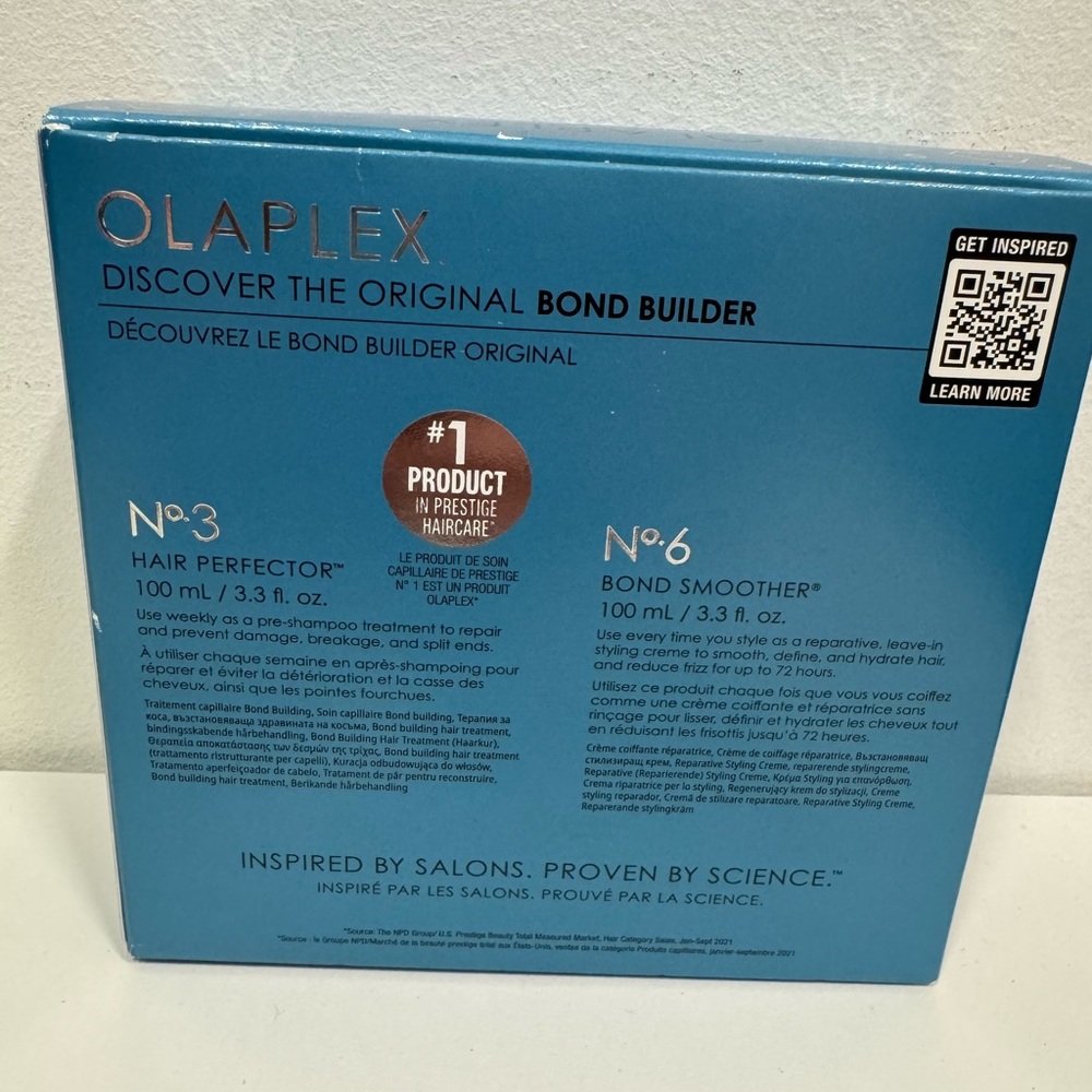 OLAPLEX Bond Builder Set in Blue - Picture 2 of 5